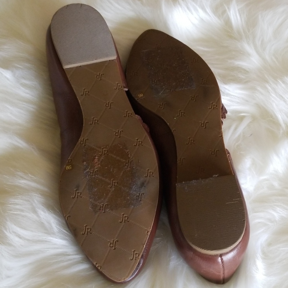 Jack Rogers scalloped leather flats - Picture 5 of 5